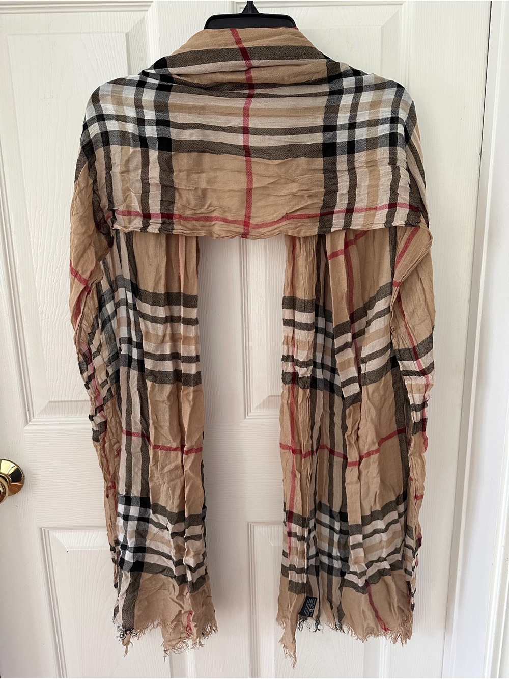 Classic Plaid Beige Women's Skirt